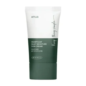 Anua  Heartleaf Silky Moisture Sun Cream SPF 50+ PA++++ 50ml
