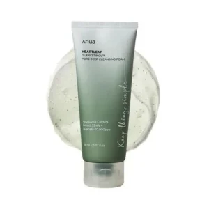 Anua  Heartleaf Quercetinol Pore Deep Cleansing Foam 150ml